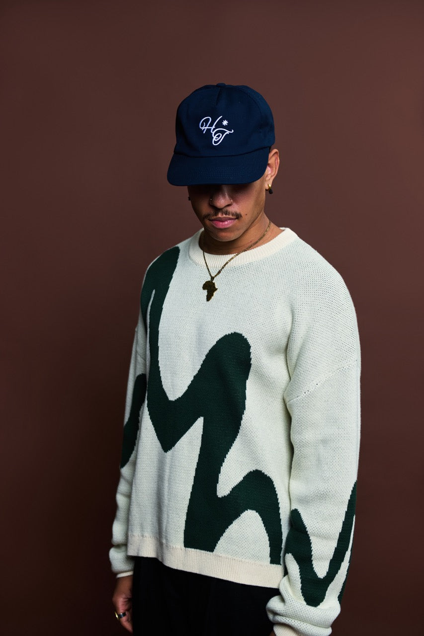 Florence Pullover Knit - Oat/Pine