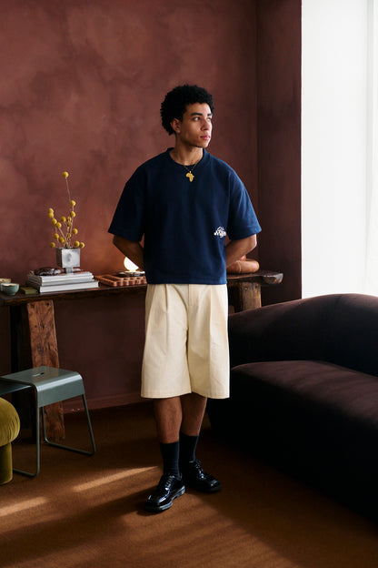 Members Heavy Tee - Navy