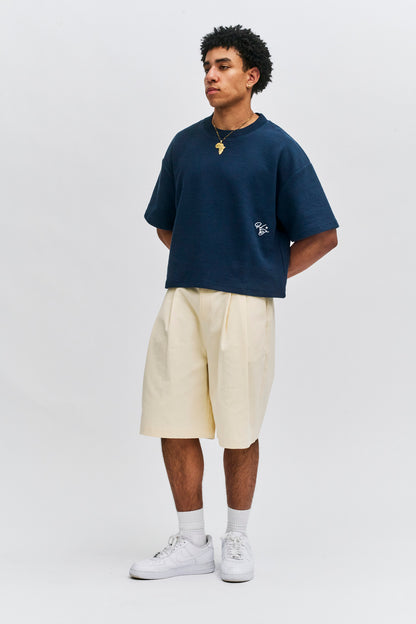 Textured Tee 2.0 - Classic Blue