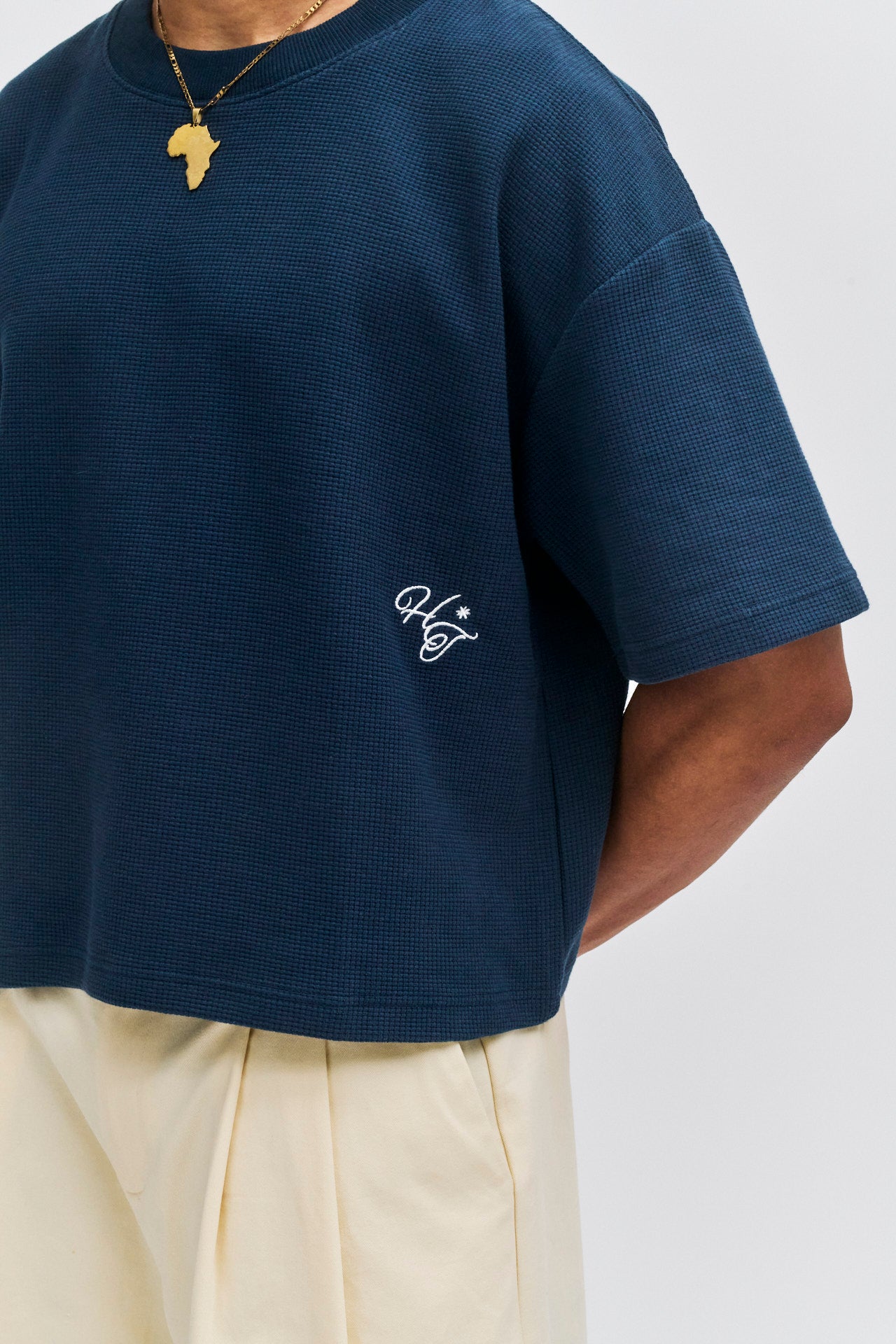 Textured Tee 2.0 - Classic Blue