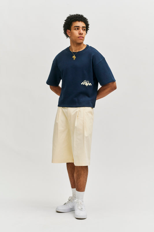 Members Heavy Tee - Navy
