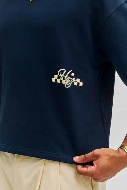 Members Heavy Tee - Navy