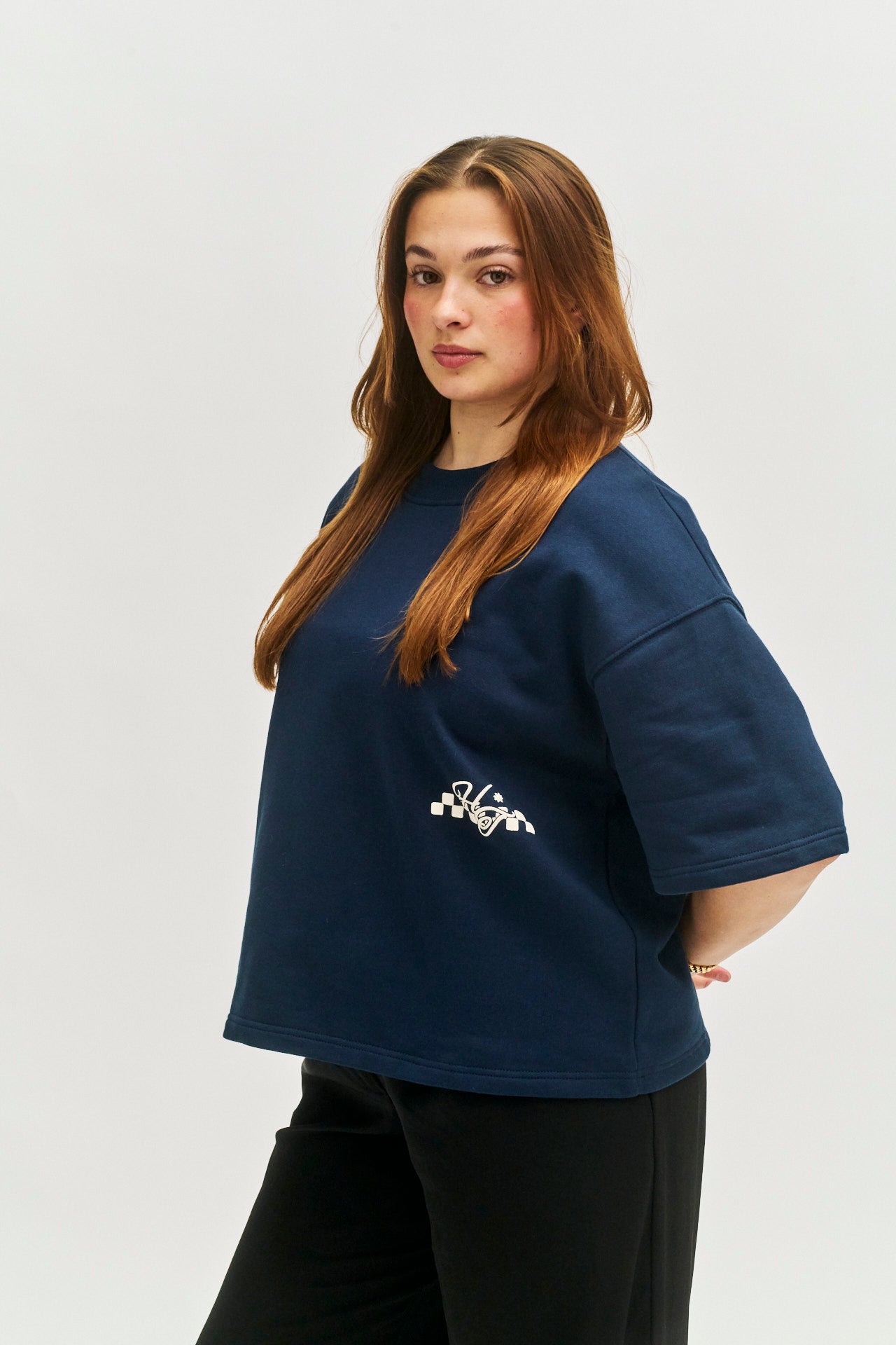 Members Heavy Tee - Navy