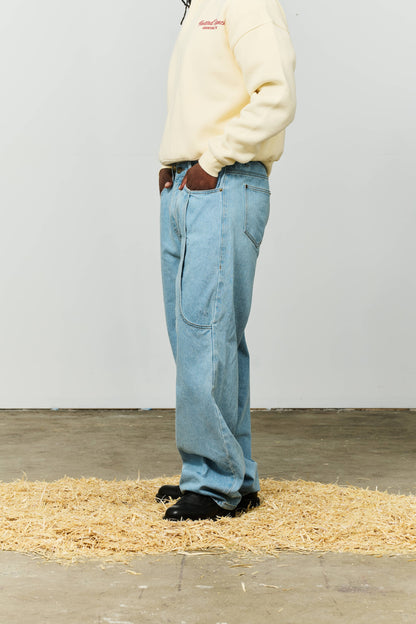 West Denim Jeans - Vintage Blue