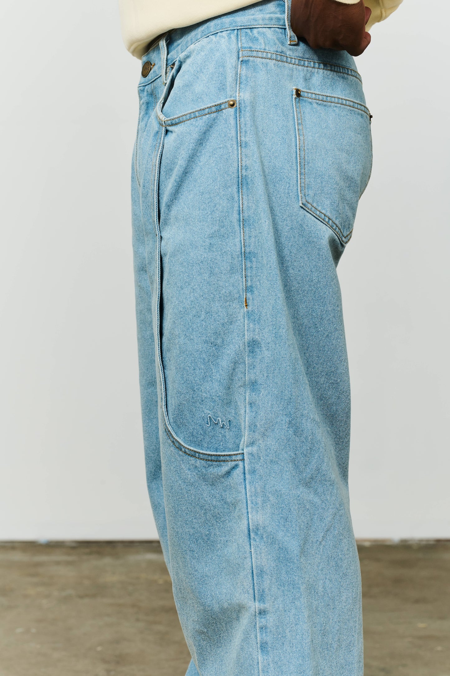 West Denim Jeans - Vintage Blue