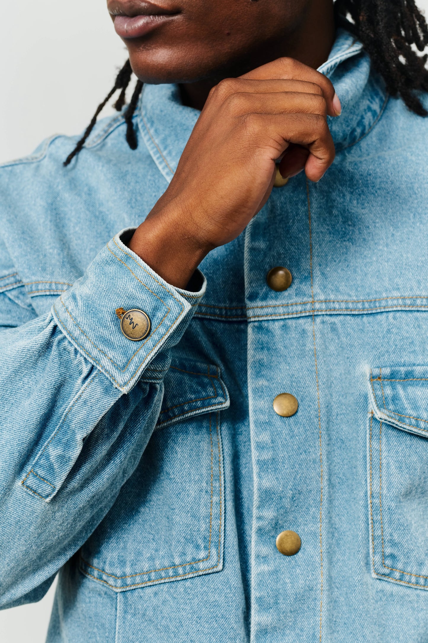 West Denim Jacket - Vintage Blue