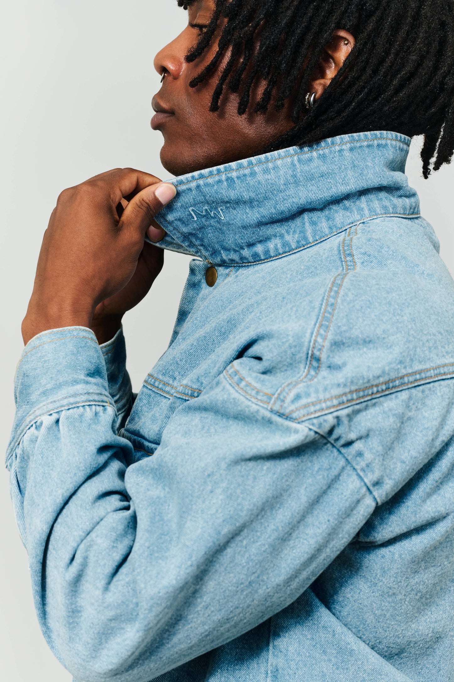 West Denim Jacket - Vintage Blue