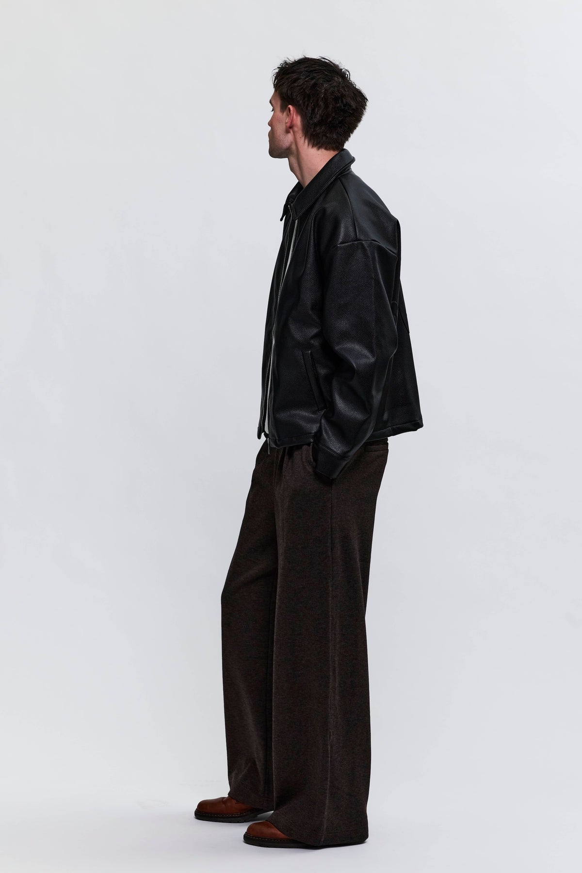 722 Vegan Leather Jacket
