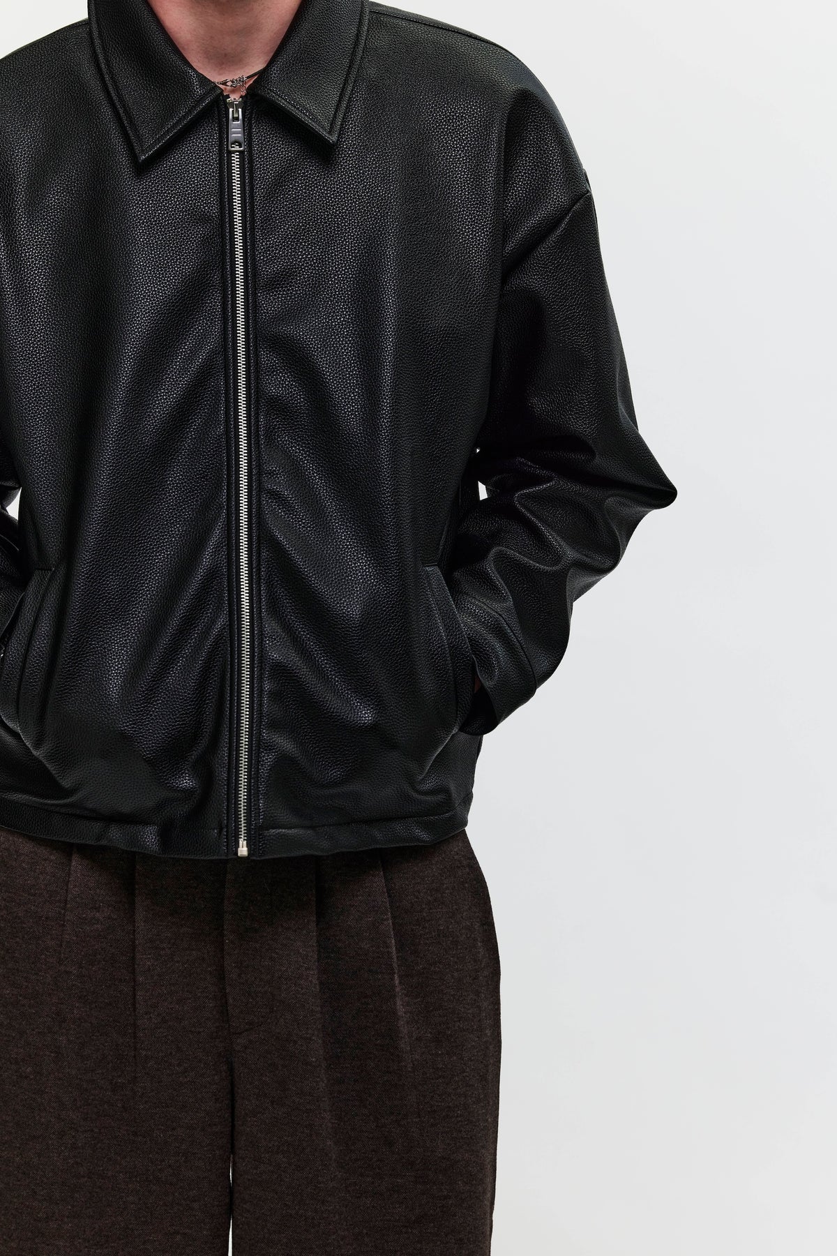 722 Vegan Leather Jacket