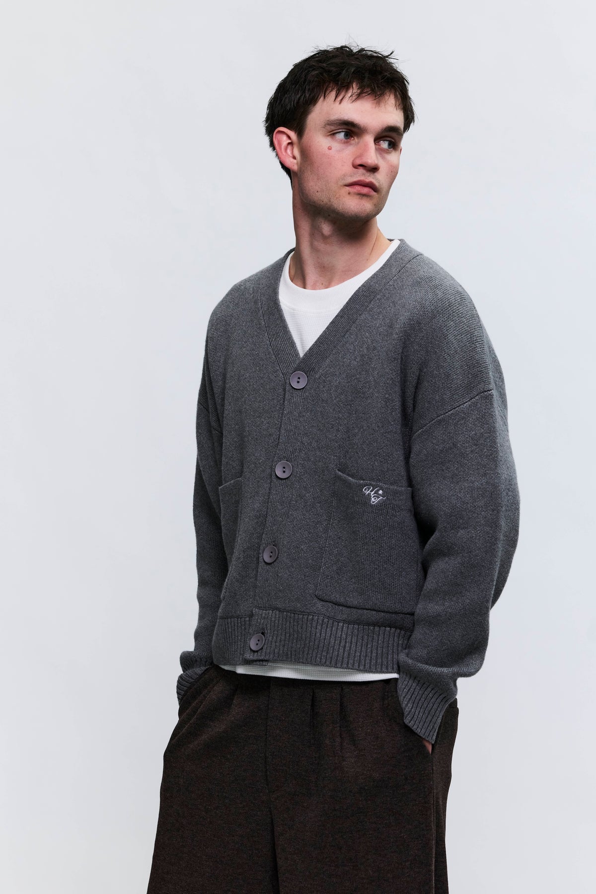 Monogram Knit Cardigan