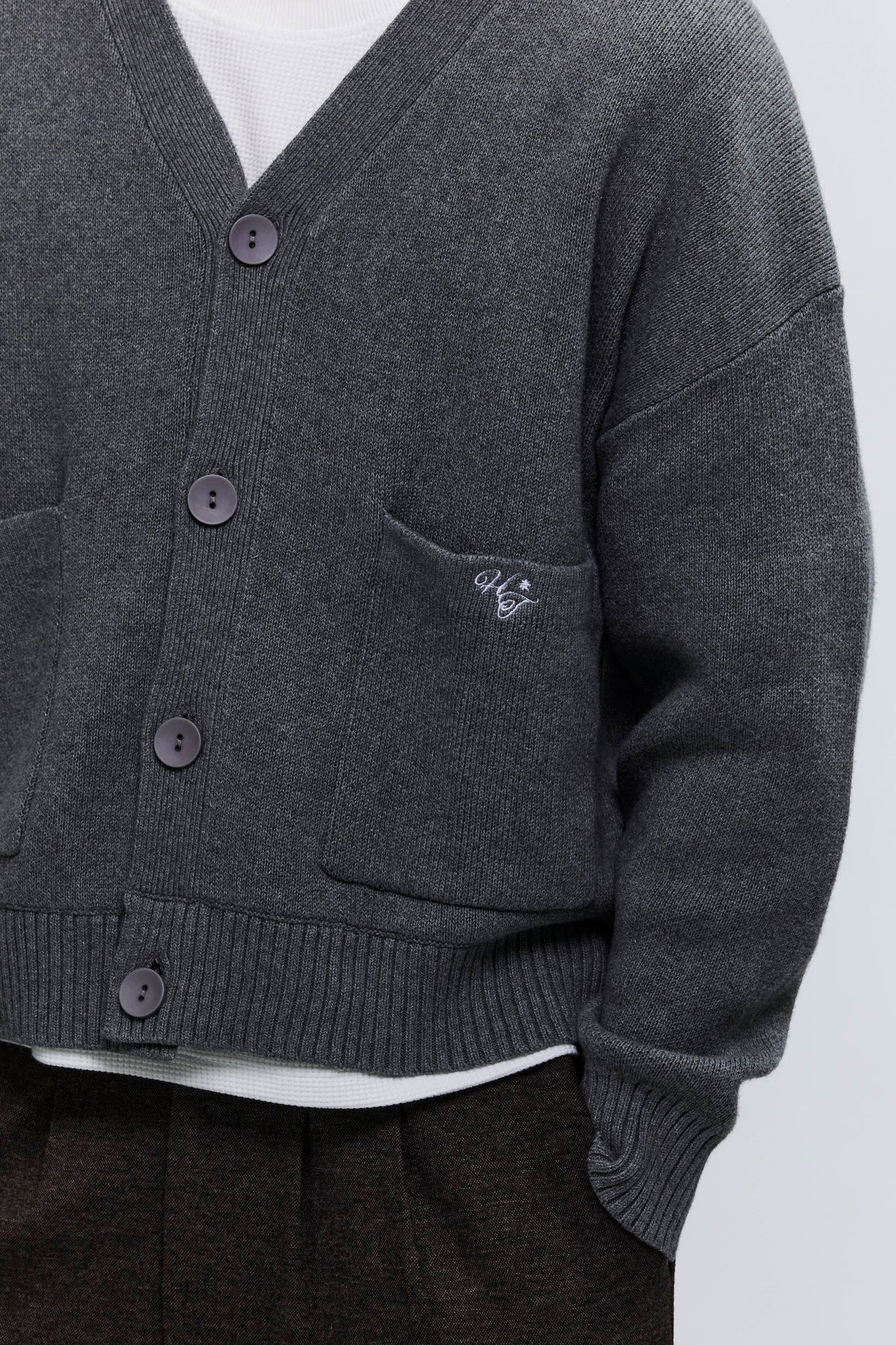 Monogram Knit Cardigan