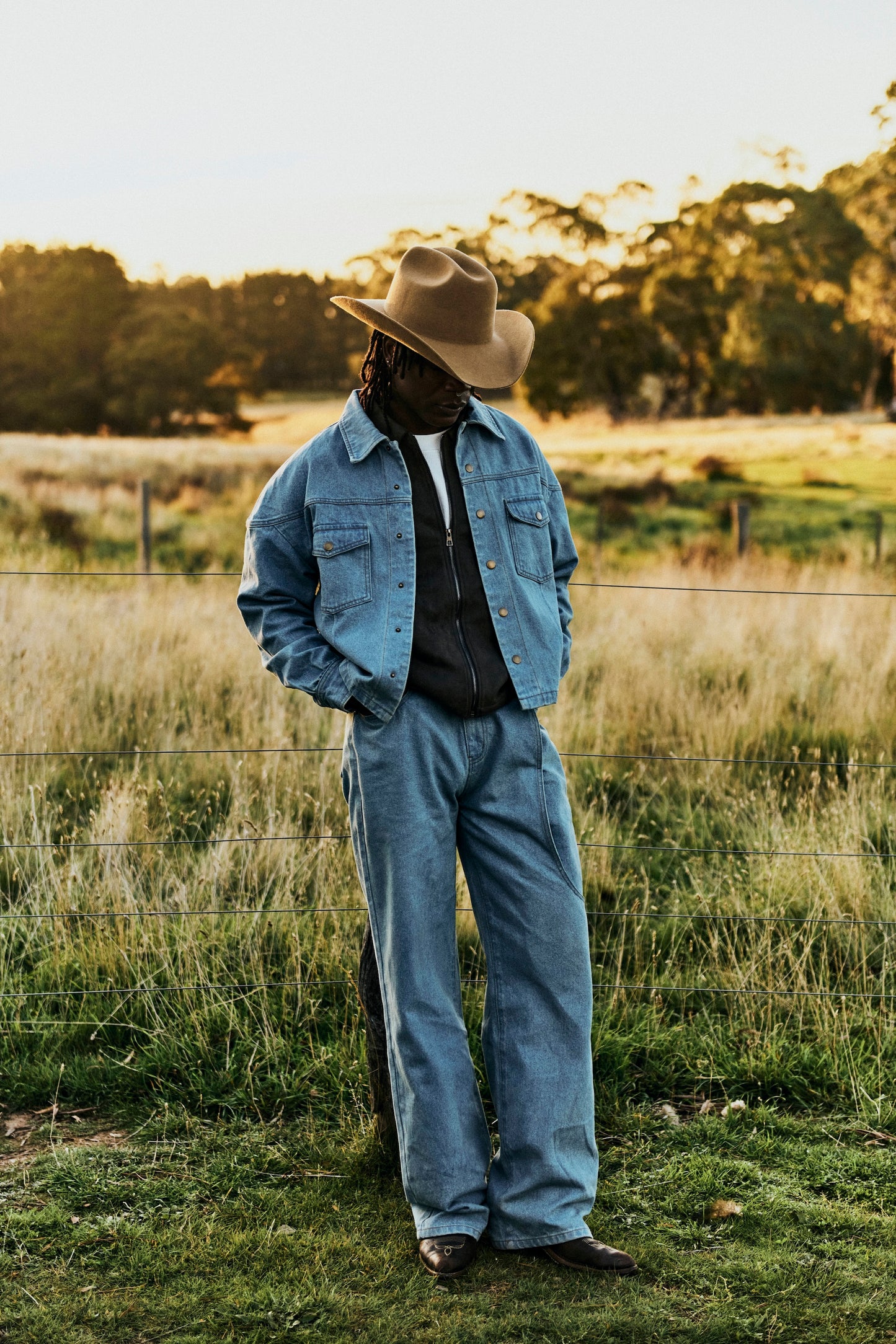 West Denim Jeans - Vintage Blue