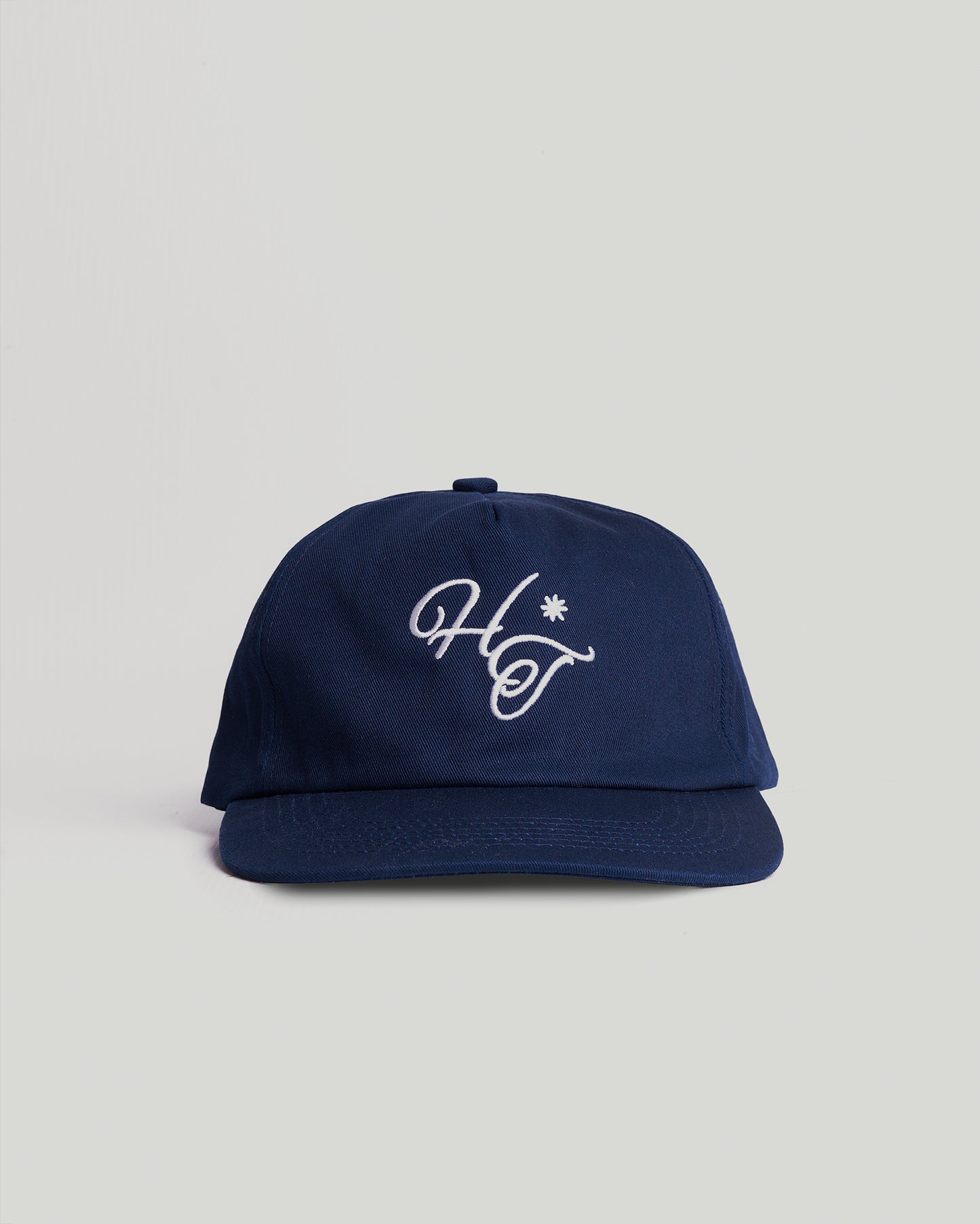 Monogram Cap - Navy