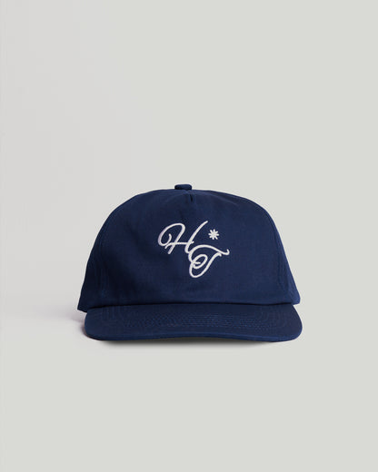 Monogram Cap - Navy