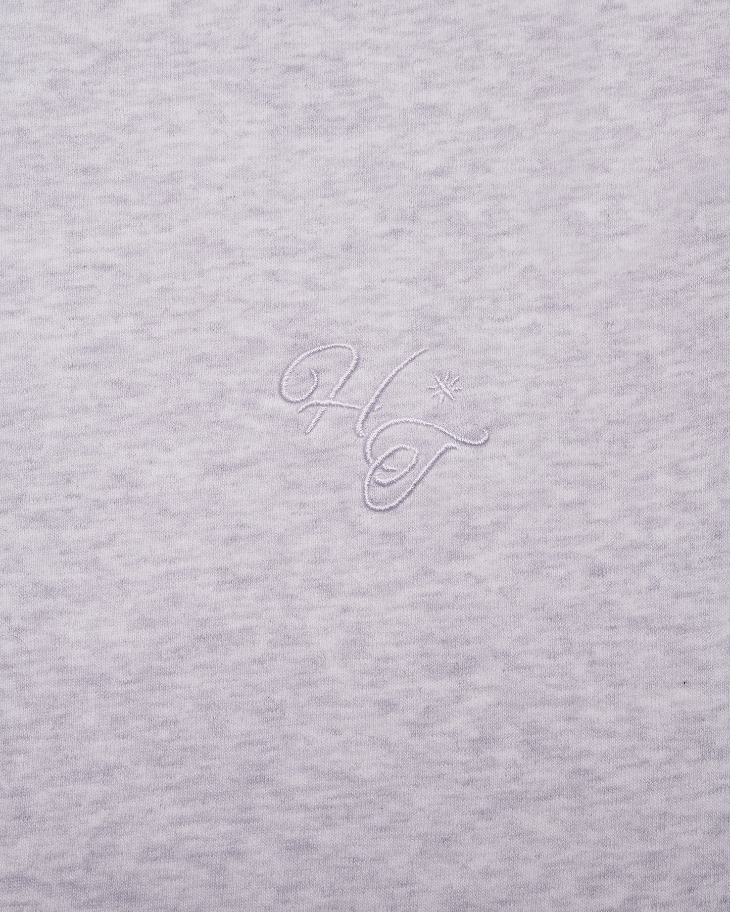 Monogram Heavy Tee - Snow Marle