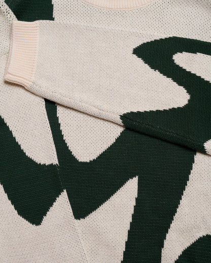 Florence  Pullover Knit - Oat/Pine