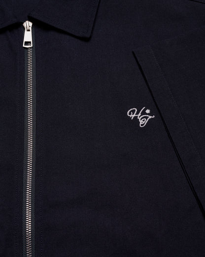 Monogram Work Shirt - Navy